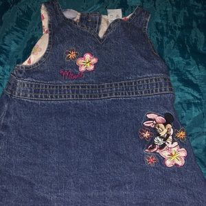 Mini mouse denim dress